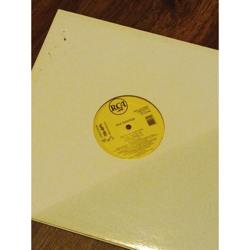Sha'dasious -  "I'ma Put My Thing Down" RARE Vinyl Single